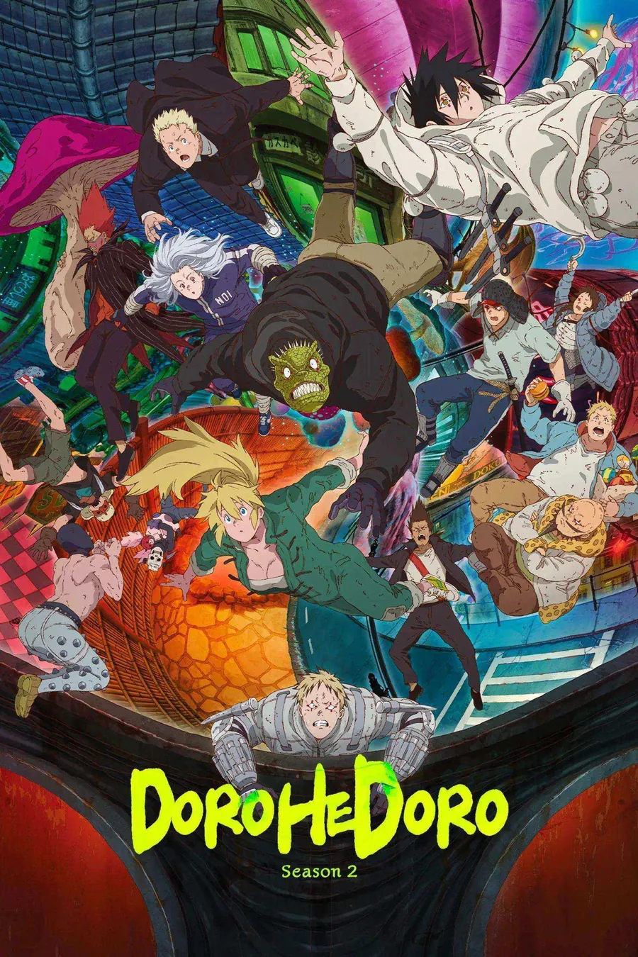 انمي Dorohedoro الموسم الثاني مترجم
